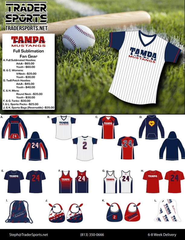 Mustangs Gear Catalog