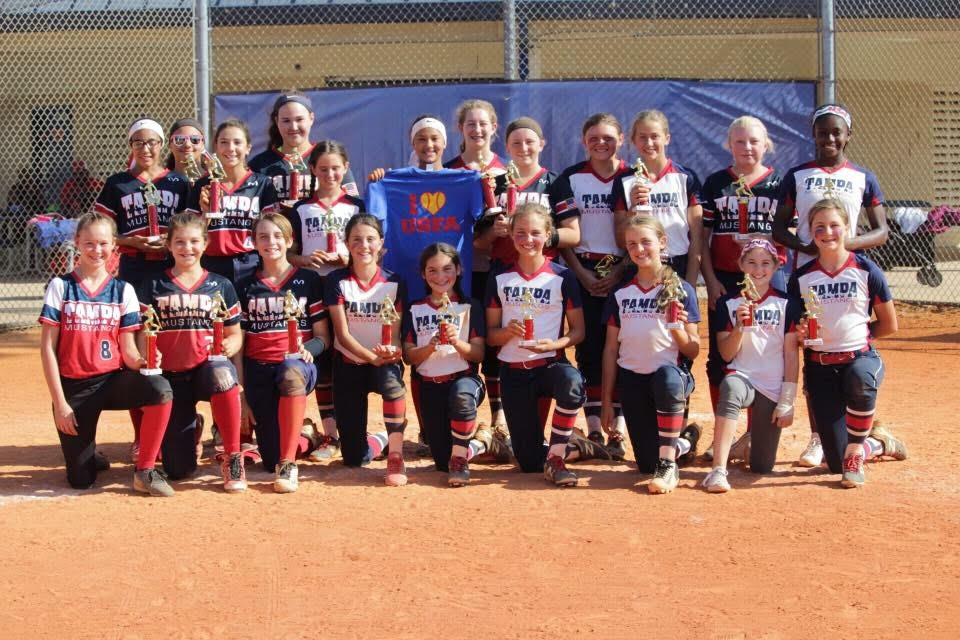 Two Mustangs Teams Share Comradery and Championship Game at USFA Flower Power...........