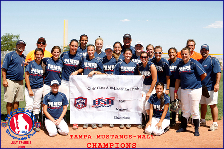 The Tampa Mustangs 18A Walt team took the 2009 USA/ASA National Championship….