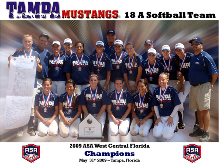 The Tampa Mustangs 18A Walt team took the 2009 ASA West Central Florida Championship…